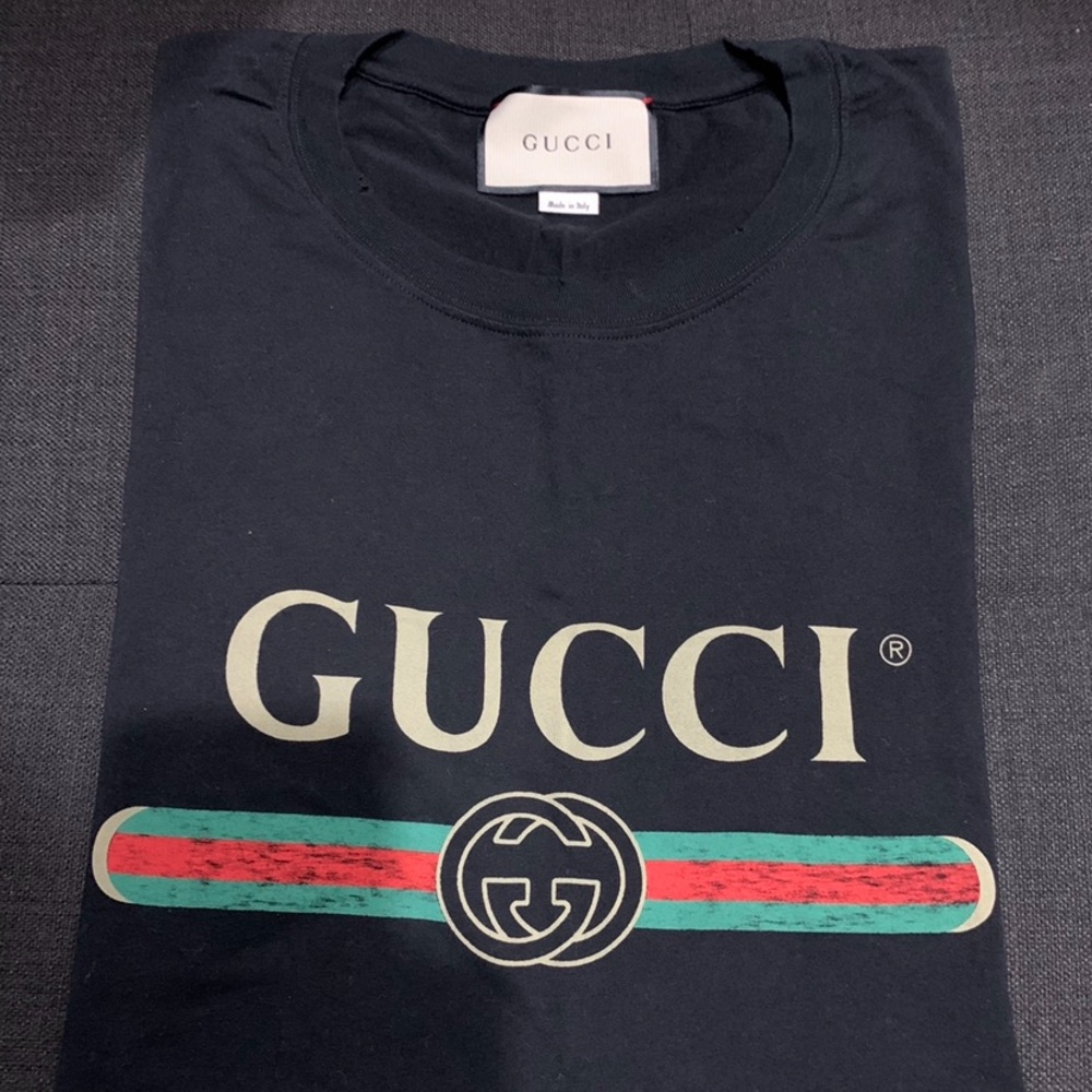 Gucci washed logo tee